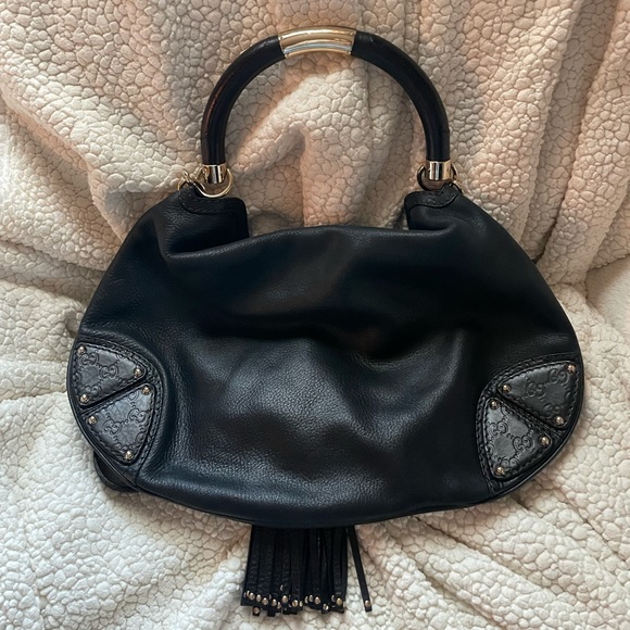 100% Authentic Gucci Indy Hobo - Picture 11 of 14